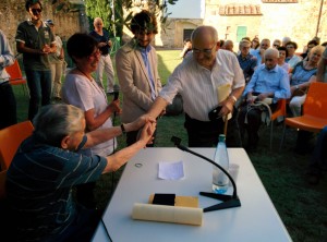 Premiazione Corrado Tempini